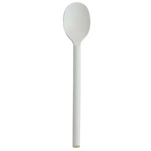 アイザワ 円 黄銅洋食器 デミタススプーン ホワイト 1481W10
