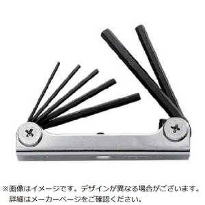 旭金属工業 ASH ナイフ式六角棒レンチセット7本組 ANS0710 旭金属工業 ASH ナイフ式六角棒レンチセット7本組 ANS0710