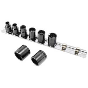 旭金属工業 ASH ソケットセット 3/8(9.5)×8PCS イオンプレーティング メタルブラック VO3080K 旭金属工業 ASH ソケットセット 3/8(9.5)×8PCS イオンプレーティング メタルブラック VO3080K
