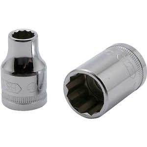 旭金属工業 12角ソケット12.7□×8mm VS4080 旭金属工業 12角ソケット12.7□×8mm VS4080