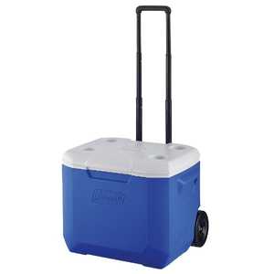コールマン ホイール付クーラーボックス ホイールクーラー 60QT(56L/ブルー×ホワイト) ブルー×ホワイト 2000027863