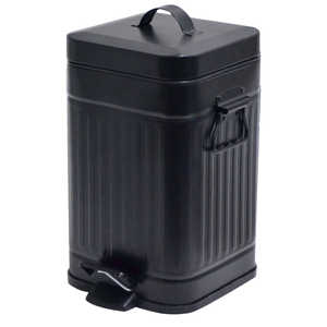 BCL Galva ダストボックス スクエア 12L マットブラック 8794 BCL Galva ダストボックス スクエア 12L マットブラック 8794