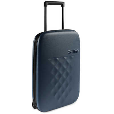 ROLLINK FLEX フォーダブルスーツケース アトランティックブルー [40L