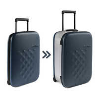 [ローリンク] フォーダブル スーツケース  アトランティックブルー 4輪 ローリンク] フォーダブル スーツケース アトランティックブルー 4輪