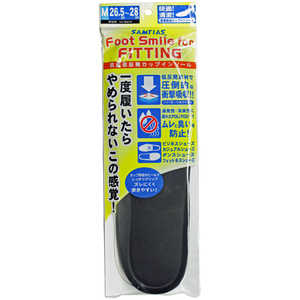 近藤 フットスマイルForフィッティング紳士用 M 26.5-28cm 中敷き 近藤 フットスマイルForフィッティング紳士用 M 26.5-28cm 中敷き