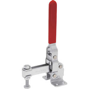 育良精機 下方押え型トグルクランプ 垂直ハンドル(31318) ISK-41BS0