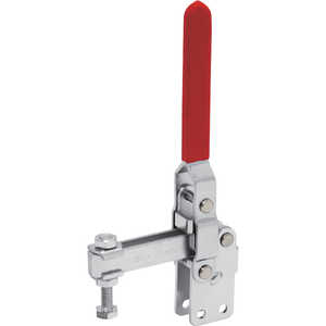 育良精機 下方押え型トグルクランプ 垂直ハンドル(31319) ISK-41BSS0