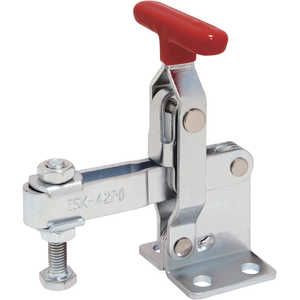 育良精機 下方押え型トグルクランプ 垂直ハンドル(31326) ISK-42P0
