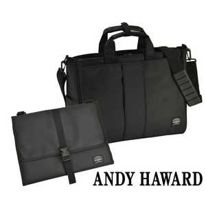 ＜コジマ＞ 平野 ANDY HAWARD (アンディハワード) 2WAYトートバッグ+ガジェットケース付 BK 26667BK