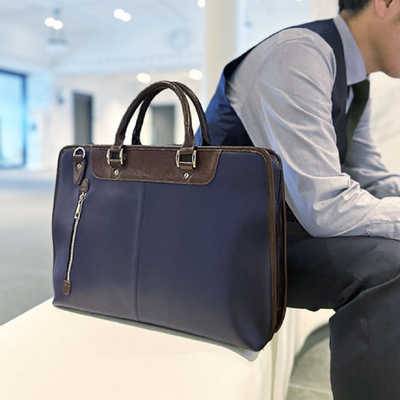平野バッグ　ビジネスバッグ　ブラック ブリーフケース KBN26712 平野鞄