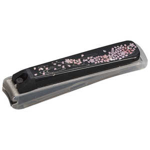 まえじゅう漆器 蒔絵爪切りM 舞桜 まえじゅう漆器 蒔絵爪切りM 舞桜