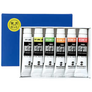ターナー色彩 T PC 11ml 蛍光6色セット 107721 ターナー色彩 T PC 11ml 蛍光6色セット 107721
