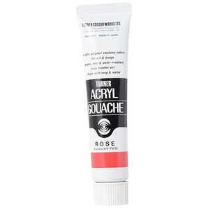ターナー色彩 普通色 20ml アクリルガッシュ ローズ AG020023 ターナー色彩 普通色 20ml アクリルガッシュ ローズ AG020023