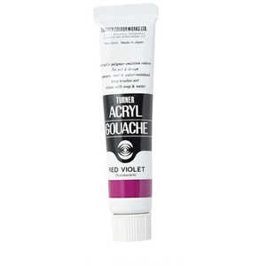 ターナー色彩 普通色 20ml アクリルガッシュ レッドバイオレット AG020061 ターナー色彩 普通色 20ml アクリルガッシュ レッドバイオレット AG020061