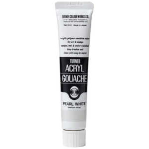 ターナー色彩 アクリルガッシュ 20ml パールシリーズ パールホワイト AG020090 ターナー色彩 アクリルガッシュ 20ml パールシリーズ パールホワイト AG020090