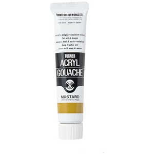ターナー色彩 普通色 20ml アクリルガッシュ マスタード AG020132 ターナー色彩 普通色 20ml アクリルガッシュ マスタード AG020132