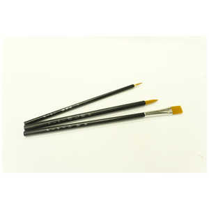 ターナー色彩 黒軸デザイン筆 3本セット GA01904B ターナー色彩 黒軸デザイン筆 3本セット GA01904B