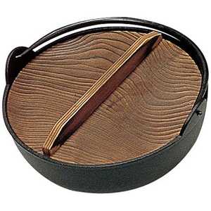 東伸販売 《IH非対応》 五進 アルミ田舎鍋(シリコンフッ素加工) 27cm QIN10027