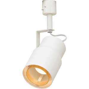 インターフォルム ダクトライト Flavio(フラヴィオ) ホワイト 小型LED電球(40W相当 電球色)付 ［電球色 LED］ LT2355WH