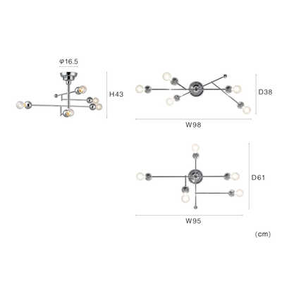 インターフォルム シーリングライト Plata(プラータ) 電球別売品 ［E26