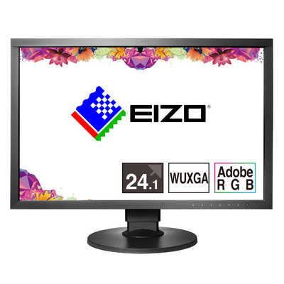EIZO カラーマネジメント液晶モニター ColorEdge ブラック [WUXGA(1920