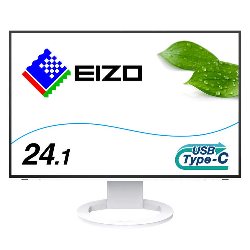 EIZO EIZO PCモニター FlexScan ホワイト [24.1型 /WUXGA(1920×1200） /ワイド] EV2485-WT EV2485-WT