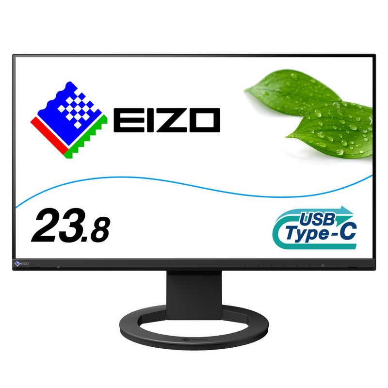EIZO EIZO PCモニター FlexScan ブラック [23.8型 /フルHD(1920×1080) /ワイド] EV2480-ZBK EV2480-ZBK