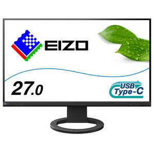 EIZO FlexScan USB Type-CΉ m[gPCd ڌy m27^ /WQHD(2560×1440) /Chn ubN EV2720S-BK