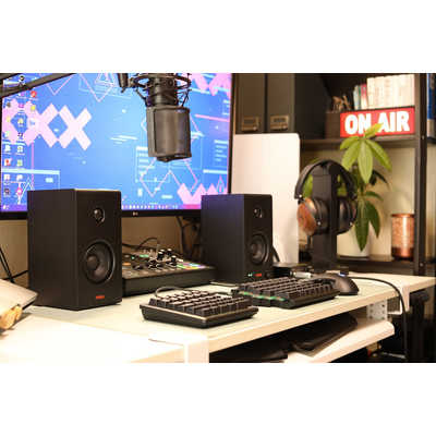 FOSTEX DAC内蔵アクティブスピーカー ペア ［Bluetooth対応］ PM0.3BD