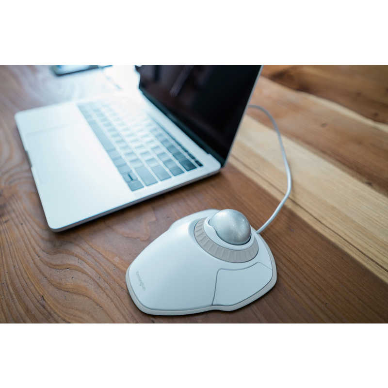 ケンジントン ケンジントン マウス トラックボール Orbit ホワイト&グレー [光学式/2ボタン/USB/有線] K72500JP K72500JP
