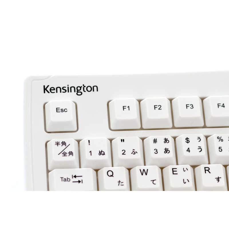 ケンジントン ケンジントン Kensington Pro Fitウォッシャブルキーボード ホワイト K64406JP K64406JP