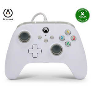 アコ・ブランズ・ジャパン PowerA 有線コントローラー Xbox Series XS ホワイト PowerA 