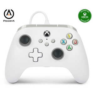 アコ・ブランズ・ジャパン (国内正規品 2年保証)PowerA有線コントローラー ホワイト Xbox Series XS用 PC Power A 1519365JP-02