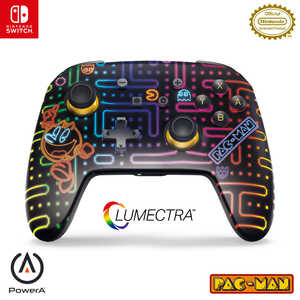 POWERA ルメクトラ・エンハンスド・ ワイヤレスコントローラー for Nintendo Switch パックマン ネオン アーケード NSGP0458JP-01 POWERA ルメクトラ・エンハンスド・ ワイヤレスコントローラー for Nintendo Switch パックマン ネオン アーケード NSGP0458JP-01
