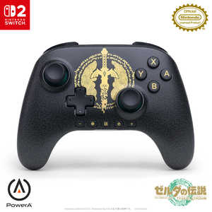 POWERA アドバンテージ・ワイヤレスコントローラー for Nintendo Switch 2 - ゼルダの伝説 マスターソード NSGP0570JP-01