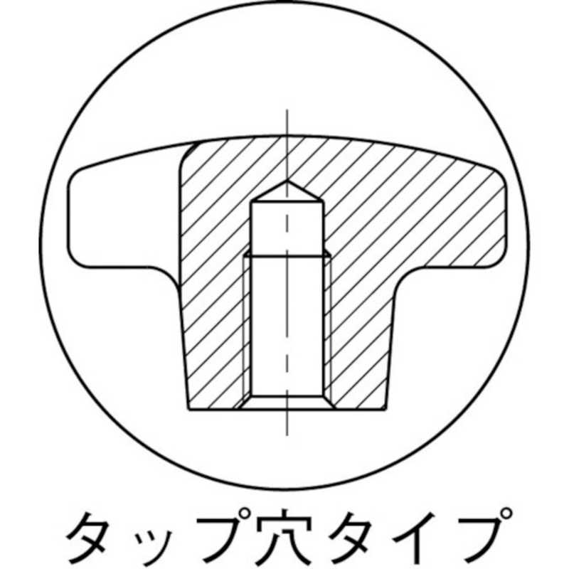 最新入荷 ベンリック クロスノブ タップ穴 ６３ Ｍ１２ CK63T www.tucartaymenu.com