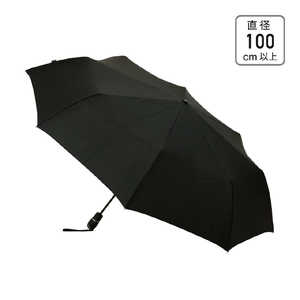 インテック Big Duomatic Safety Black 8本骨 折り畳み傘(69cm) ［雨傘 / メンズ / 69cm］ KNF880-710