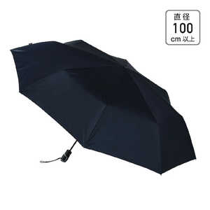 インテック Big Duomatic Safety Navy 8本骨 折り畳み傘(69cm) ［雨傘 / メンズ / 69cm］ KNF880-120