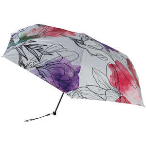 インテック 折り畳み傘 6本骨 US.050 Iris Pink ［晴雨兼用傘 / レディース / 50cm］ KNUL050-88802
