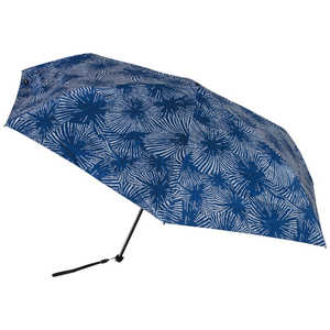 インテック 折り畳み傘 6本骨 US.050 Doodle Blue ［晴雨兼用傘 / 50cm］ KNUL050-88872