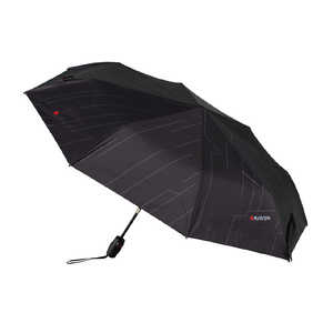 インテック 折り畳み傘 T.220RS Fluence-Black 自動開閉 ［晴雨兼用傘 / メンズ / 53cm］ KNTL220-85792S