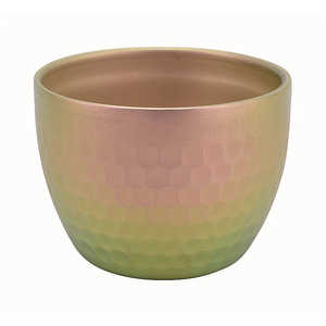 カクセー チタン槌目ぐい呑み二重構造チタン陽極酸化発色(さくらピンク) PY-C023 カクセー チタン槌目ぐい呑み二重構造チタン陽極酸化発色(さくらピンク) PY-C023