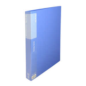 ビュートン リングバインダー 背幅ワイド A4 ブルー RB-A4W-B