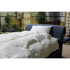 大宗 軽くて洗える 羽毛タッチ 掛けふとん 150×210cm ホワイト ［シングル(150×210cm)］ 