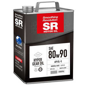 RACINGGEAR SR �����ԗp�M�A�I�C�� 80W90 4L SR80904S