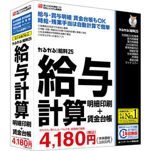 BSLシステム研究所 かるがるできる給料25 給与計算・明細印刷+賃金台帳 カルガルデキルキユウリヨウ25 BSLシステム研究所 かるがるできる給料25 給与計算・明細印刷+賃金台帳 カルガルデキルキユウリヨウ25
