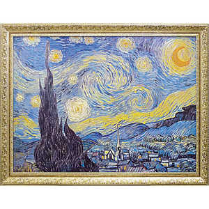 ユーパワー アート額 ミュージアム シリーズ ゴッホ「Starry Night 1889」 MW18069 ユーパワー アート額 ミュージアム シリーズ ゴッホ「Starry Night 1889」 MW18069