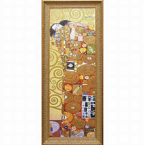 ユーパワー アート額 グフタフ クリムト「抱擁」 GK18002 ユーパワー アート額 グフタフ クリムト「抱擁」 GK18002