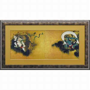 ユーパワー アート額 尾形 光琳「風神雷神図屏風」 KO23001 ユーパワー アート額 尾形 光琳「風神雷神図屏風」 KO23001