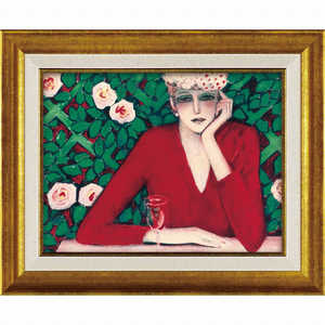 ユーパワー アート額 カシニョール「ワイングラス」 CA05034 ユーパワー アート額 カシニョール「ワイングラス」 CA05034